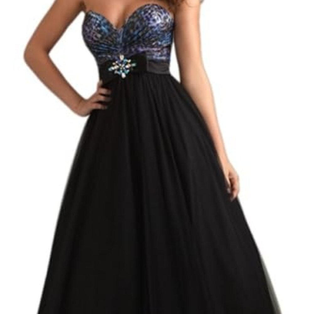 Night Moves by Allure 6462 Prom Dress Size 8